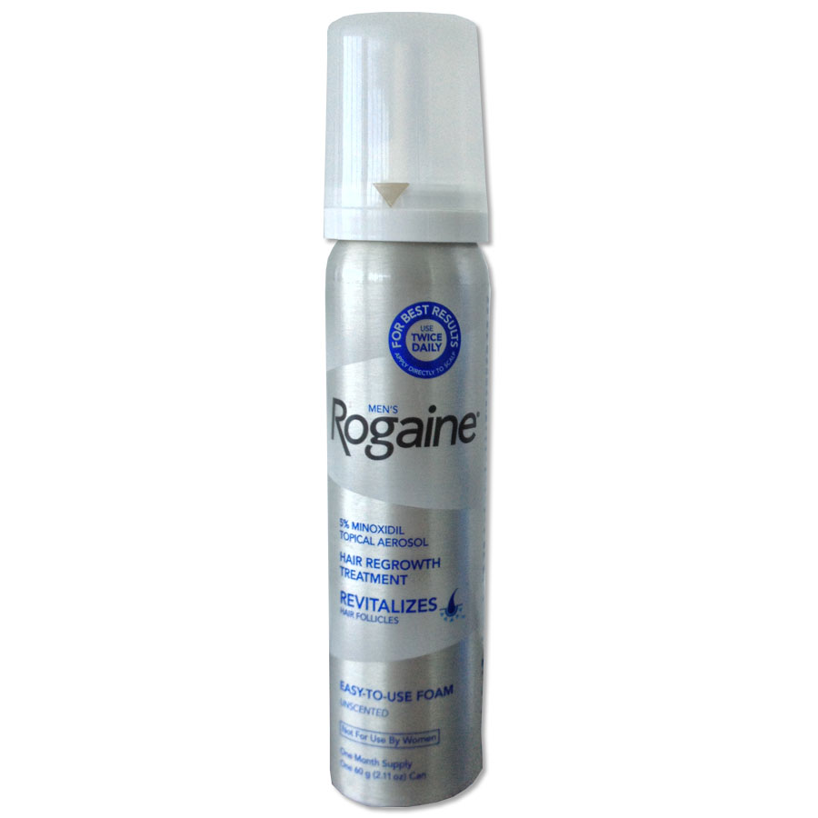 can you use rogaine without hair loss
